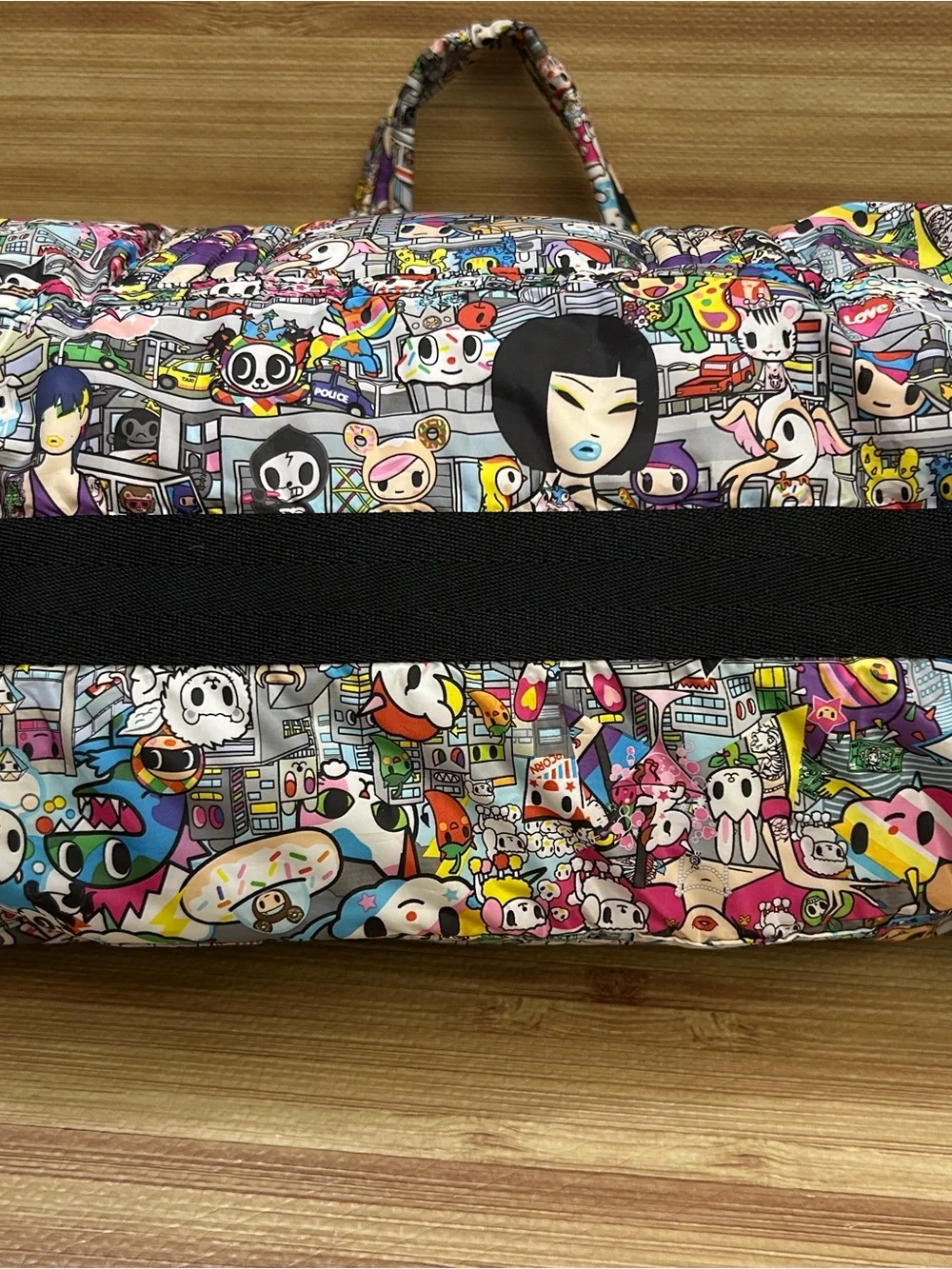 tokidoki for LeSportsac Tutti Rondinella Buon Viaggio Weekender Duffle Bag